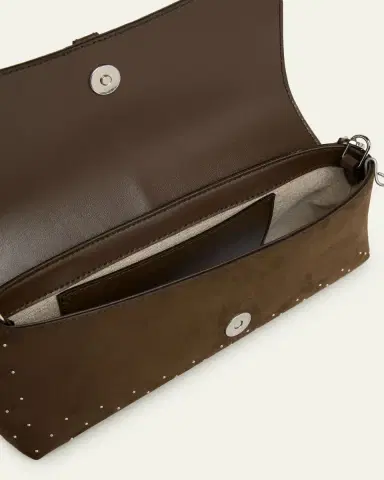 Stella McCartney Ryder Faux Suede Pochette Shoulder Bag | Thumbnail 4
