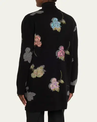 Libertine Primrose Shadow Cashmere V-Neck Cardigan | Thumbnail 3 Libertine Primrose Shadow Cashmere V-Neck Cardigan | Thumbnail 3