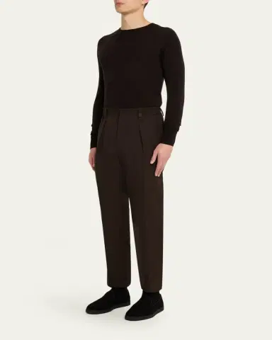 Church's Men's Pebbles Shearling-Lined Suede Loafers | Thumbnail 3 Church's Men's Pebbles Shearling-Lined Suede Loafers | Thumbnail 3