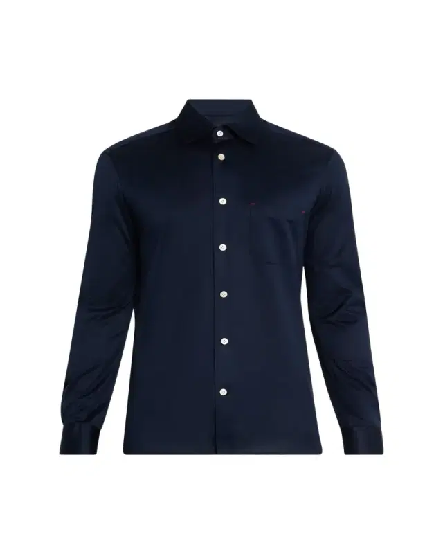 Men's Nerano Cotton Jersey Button-Down Shirt