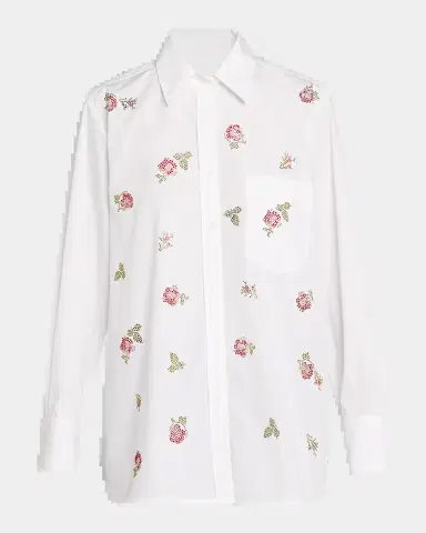 Libertine Florecita Embellished Artisan Shirt | Thumbnail 2 Libertine Florecita Embellished Artisan Shirt | Thumbnail 2