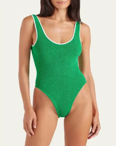 Hunza G Faye One-Piece Swimsuit | Thumbnail 2 Hunza G Faye One-Piece Swimsuit | Thumbnail 2