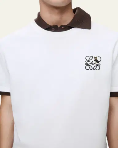 Loewe Men's Anagram Relaxed Fit T-Shirt | Thumbnail 5