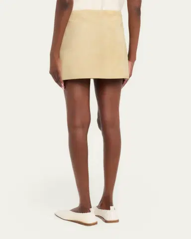 ARMA Melody A-Line Suede Mini Skirt | Thumbnail 11 ARMA Melody A-Line Suede Mini Skirt | Thumbnail 11