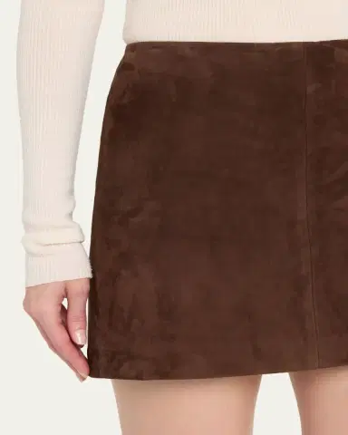 ARMA Melody A-Line Suede Mini Skirt | Thumbnail 5 ARMA Melody A-Line Suede Mini Skirt | Thumbnail 5