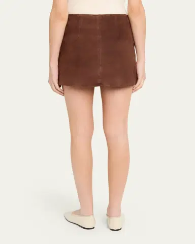 ARMA Melody A-Line Suede Mini Skirt | Thumbnail 7 ARMA Melody A-Line Suede Mini Skirt | Thumbnail 7