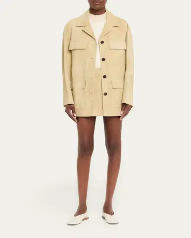 ARMA Melody A-Line Suede Mini Skirt | Thumbnail 10 ARMA Melody A-Line Suede Mini Skirt | Thumbnail 10