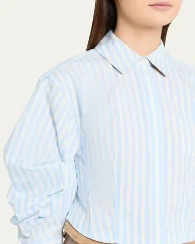 SIMKHAI Boone Stripe Combo Shirt | Thumbnail 5