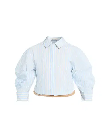SIMKHAI Boone Stripe Combo Shirt | Thumbnail 1