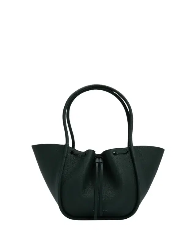 Proenza Schouler Large Ruched Pebbled Leather Tote Bag