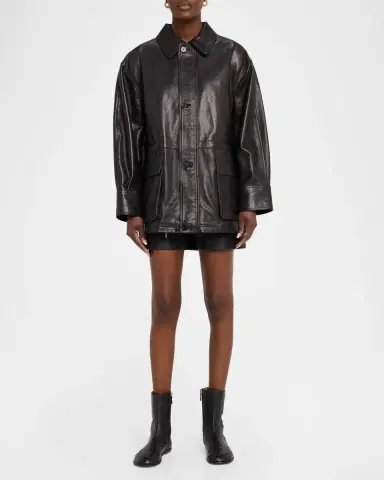 Arma Maeve Lambskin Leather Jacket | Thumbnail 2 Arma Maeve Lambskin Leather Jacket | Thumbnail 2