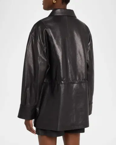 Arma Maeve Lambskin Leather Jacket | Thumbnail 3 Arma Maeve Lambskin Leather Jacket | Thumbnail 3