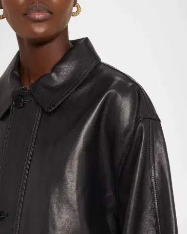 Arma Maeve Lambskin Leather Jacket | Thumbnail 5 Arma Maeve Lambskin Leather Jacket | Thumbnail 5