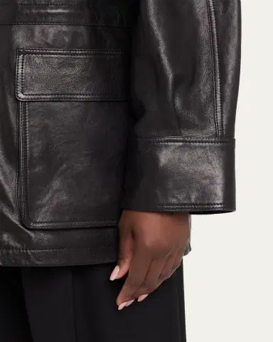 Arma Maeve Lambskin Leather Jacket | Thumbnail 9 Arma Maeve Lambskin Leather Jacket | Thumbnail 9