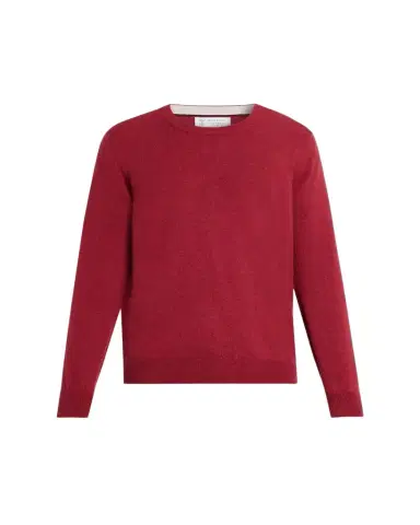 Brunello Cucinelli Men's Cashmere Knit Crewneck Sweater | Thumbnail 1 Brunello Cucinelli Men's Cashmere Knit Crewneck Sweater | Thumbnail 1