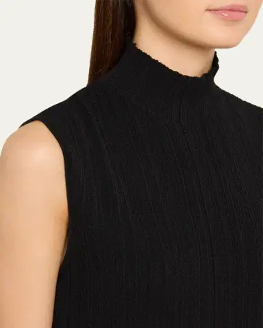 Proenza Schouler Federica Micro-Pleated Knit Turtleneck Top | Thumbnail 5 Proenza Schouler Federica Micro-Pleated Knit Turtleneck Top | Thumbnail 5