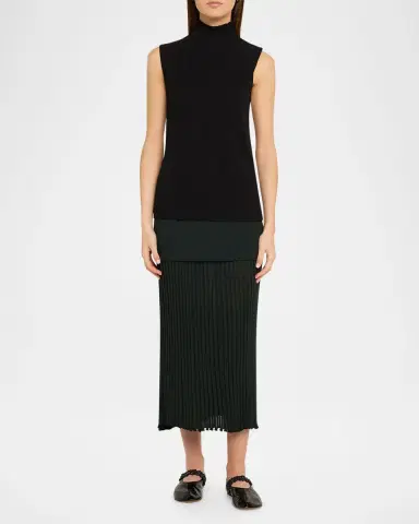 Proenza Schouler Federica Micro-Pleated Knit Turtleneck Top | Thumbnail 10 Proenza Schouler Federica Micro-Pleated Knit Turtleneck Top | Thumbnail 10