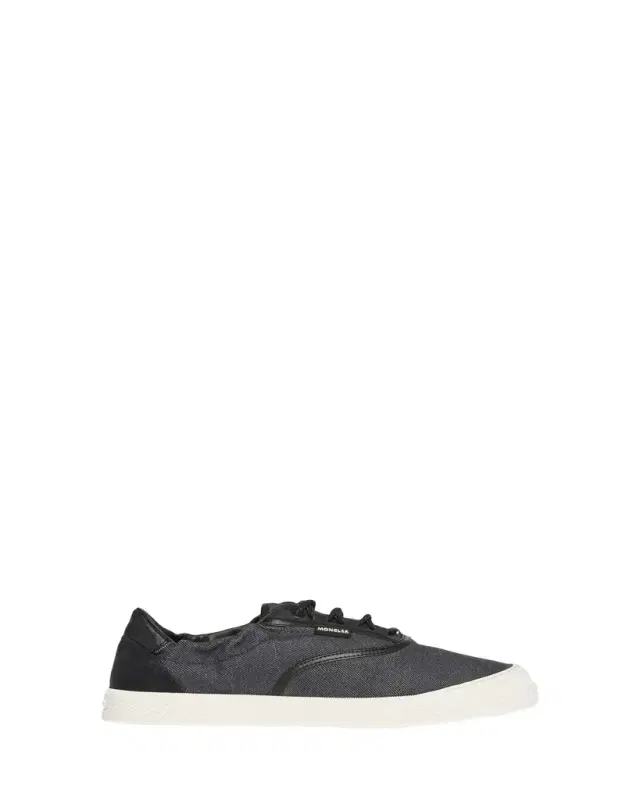 Moncler Men's Vera Leisure Denim Low-Top Sneakers