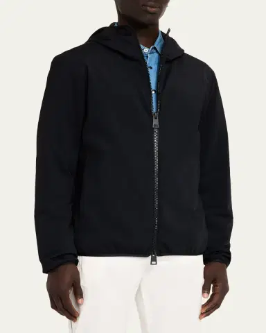 Moncler Men's Nylon Hooded Jacket | Thumbnail 4