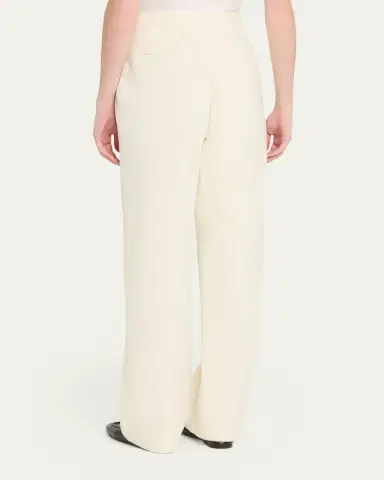 Proenza Schouler Zee Tapered Wool Scuba Pants | Thumbnail 3
