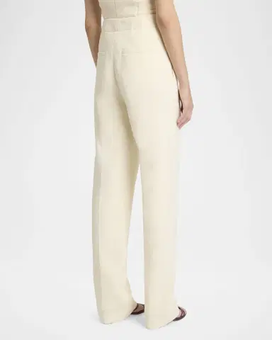 Proenza Schouler Zee Tapered Wool Scuba Pants | Thumbnail 6