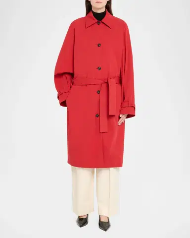 TOTEME Light Spring Trench Coat | Thumbnail 8 TOTEME Light Spring Trench Coat | Thumbnail 8