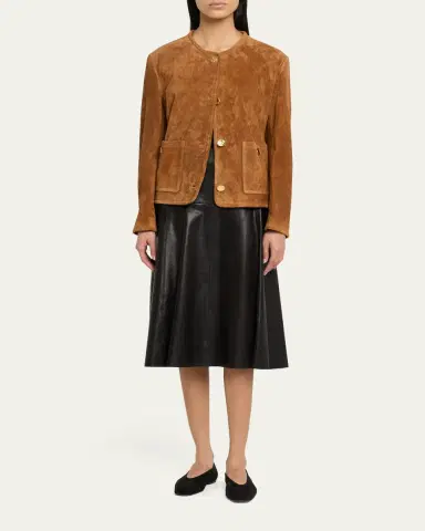 ARMA Sogno Button-Down Suede Jacket | Thumbnail 2 ARMA Sogno Button-Down Suede Jacket | Thumbnail 2