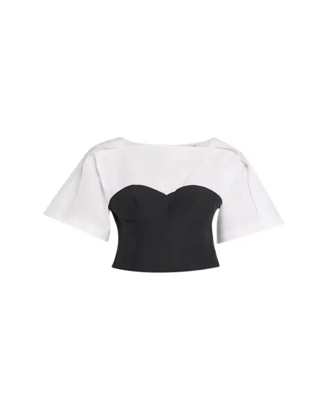 SIMKHAI Hallen Short-Sleeve Combo Top