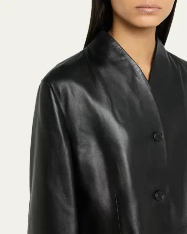 ARMA Juno Button-Down Leather Jacket | Thumbnail 5 ARMA Juno Button-Down Leather Jacket | Thumbnail 5