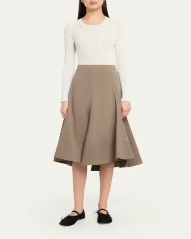Proenza Schouler Fedda Ribbed Wool Top | Thumbnail 2