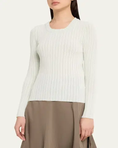 Proenza Schouler Fedda Ribbed Wool Top | Thumbnail 4