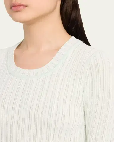 Proenza Schouler Fedda Ribbed Wool Top | Thumbnail 5