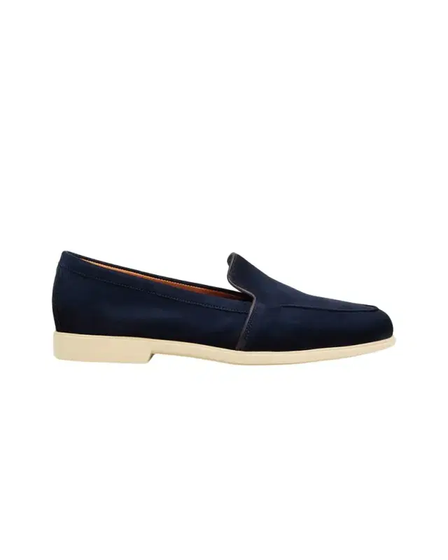 Santoni Suede Loafers