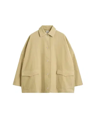 TOTEME Corduroy Oversized Shirt Jacket | Thumbnail 1 TOTEME Corduroy Oversized Shirt Jacket | Thumbnail 1