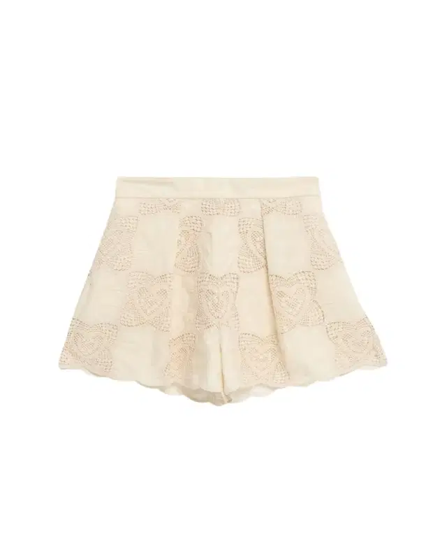 Wanderlust Crochet Cotton-Blend Shorts