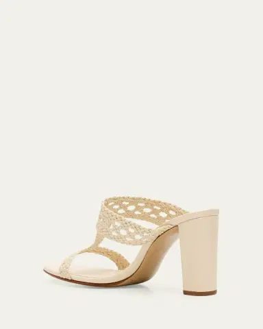 Alexandre Birman 90mm Braided Leather Block-Heel Sandals | Thumbnail 2 Alexandre Birman 90mm Braided Leather Block-Heel Sandals | Thumbnail 2
