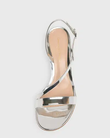 Gianvito Rossi 45mm Betsy Metallic Leather Sandals | Thumbnail 3 Gianvito Rossi 45mm Betsy Metallic Leather Sandals | Thumbnail 3