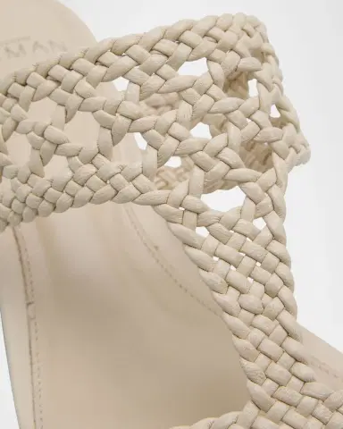 Alexandre Birman 30mm Braided Leather Block-Heel Sandals | Thumbnail 5 Alexandre Birman 30mm Braided Leather Block-Heel Sandals | Thumbnail 5