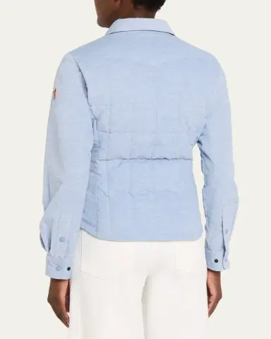 Moncler Nangy Corduroy Down Shirt Jacket | Thumbnail 3 Moncler Nangy Corduroy Down Shirt Jacket | Thumbnail 3