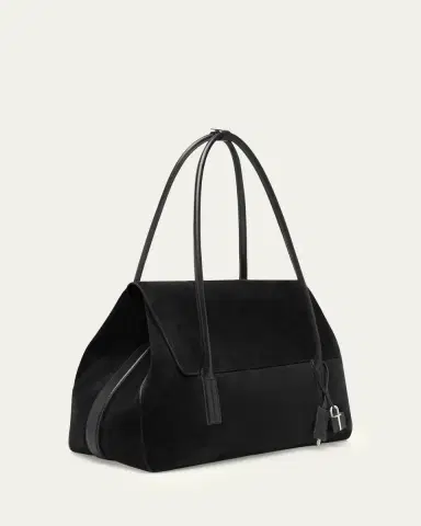 Tom Ford Flap-Top Suede Shoulder Bag | Thumbnail 2 Tom Ford Flap-Top Suede Shoulder Bag | Thumbnail 2