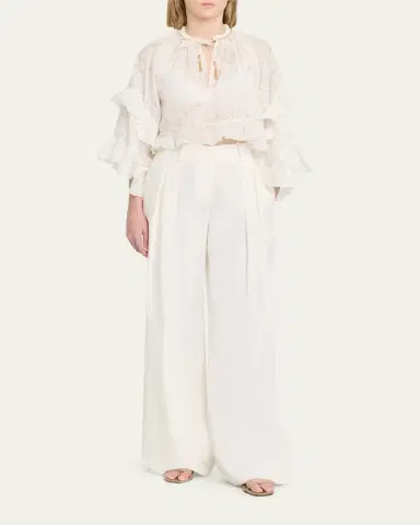 Zimmermann Daylight Ruffle Blouse | Thumbnail 2