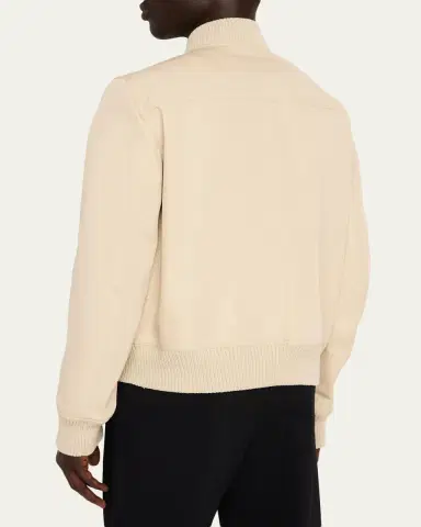 Rick Owens Men's Heizer Flight Blomber Jacket | Thumbnail 3 Rick Owens Men's Heizer Flight Blomber Jacket | Thumbnail 3