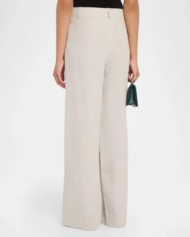 Giorgio Armani Linen Straight-Leg Trousers | Thumbnail 7 Giorgio Armani Linen Straight-Leg Trousers | Thumbnail 7