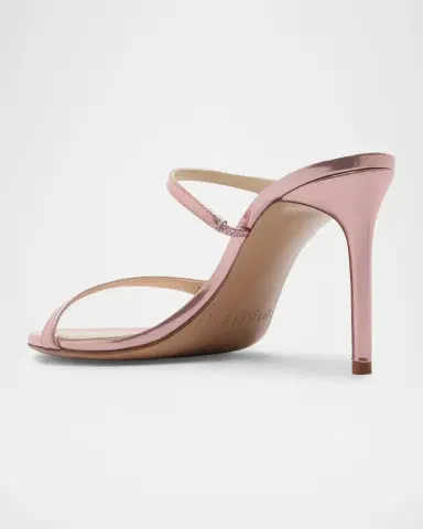 Alexandre Birman 85mm Tita Metallic Leather Mule Sandals | Thumbnail 3 Alexandre Birman 85mm Tita Metallic Leather Mule Sandals | Thumbnail 3