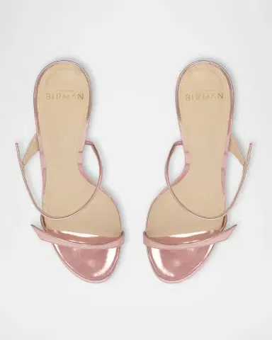 Alexandre Birman 85mm Tita Metallic Leather Mule Sandals | Thumbnail 5 Alexandre Birman 85mm Tita Metallic Leather Mule Sandals | Thumbnail 5