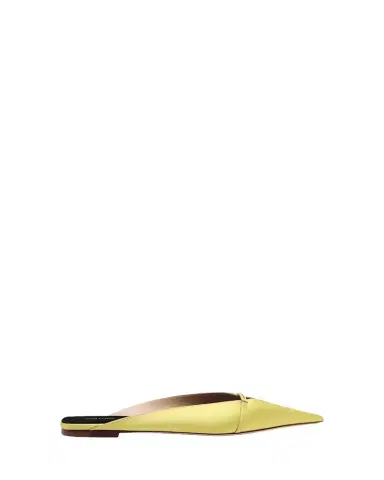 Tom Ford Julianna Satin Pointed-Toe Flats | Thumbnail 1