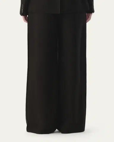 Jason Wu Collection Washed Twill Straight-Leg Trousers | Thumbnail 3