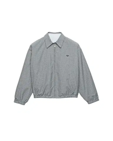 Prada Check Cotton Zip Jacket | Thumbnail 1 Prada Check Cotton Zip Jacket | Thumbnail 1