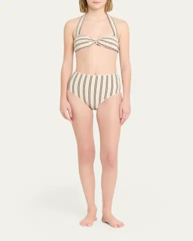 Zimmermann Daylight Twist Knit Two-Piece Swimsuit | Thumbnail 2