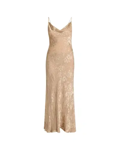 L'Agence Christine Burnout Satin Gown | Thumbnail 1 L'Agence Christine Burnout Satin Gown | Thumbnail 1